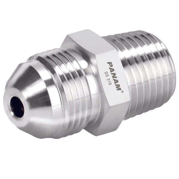 1/2" NPT x 3/4" JIC Male/Male; 8N-8J-MM-10K product image by Panam