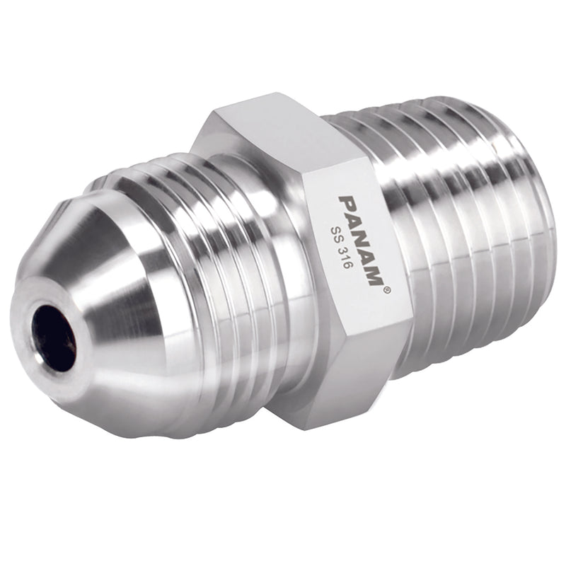 1/2" NPT x 3/4" JIC Male/Male; 8N-8J-MM-10K product image by Panam