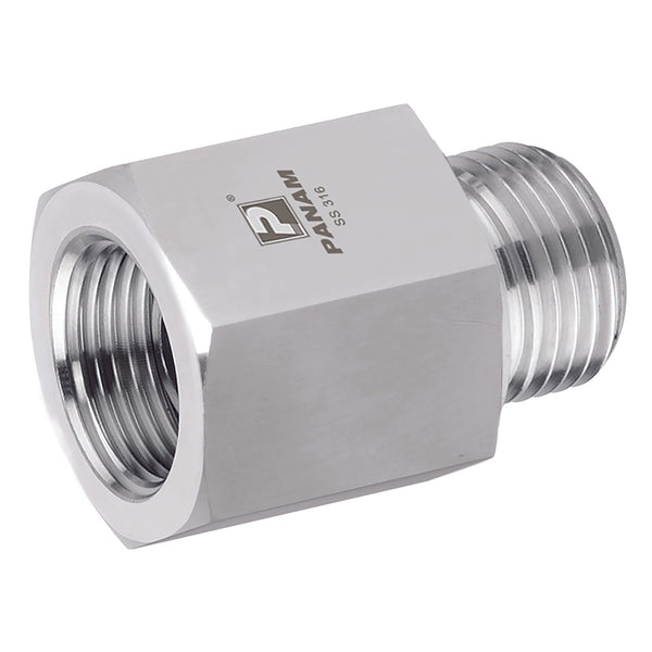 1" BSP x 1" BSP Male/Female; 16G-16G-MF-A-10K product image by Panam