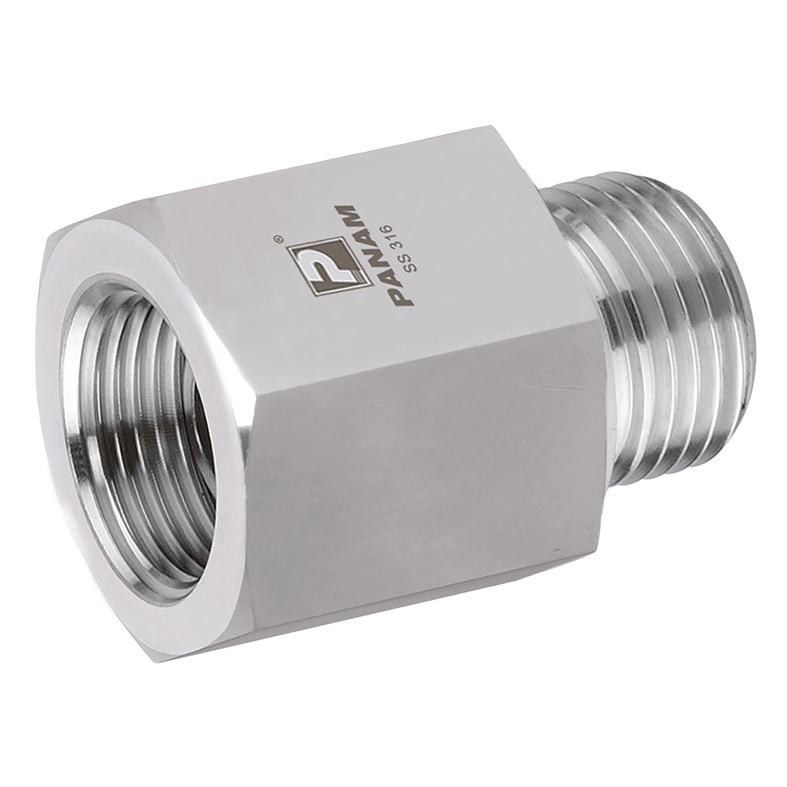 Panam 6G-16G-MF-A-10K - 3/8" BSP X 1" BSP Male/Female