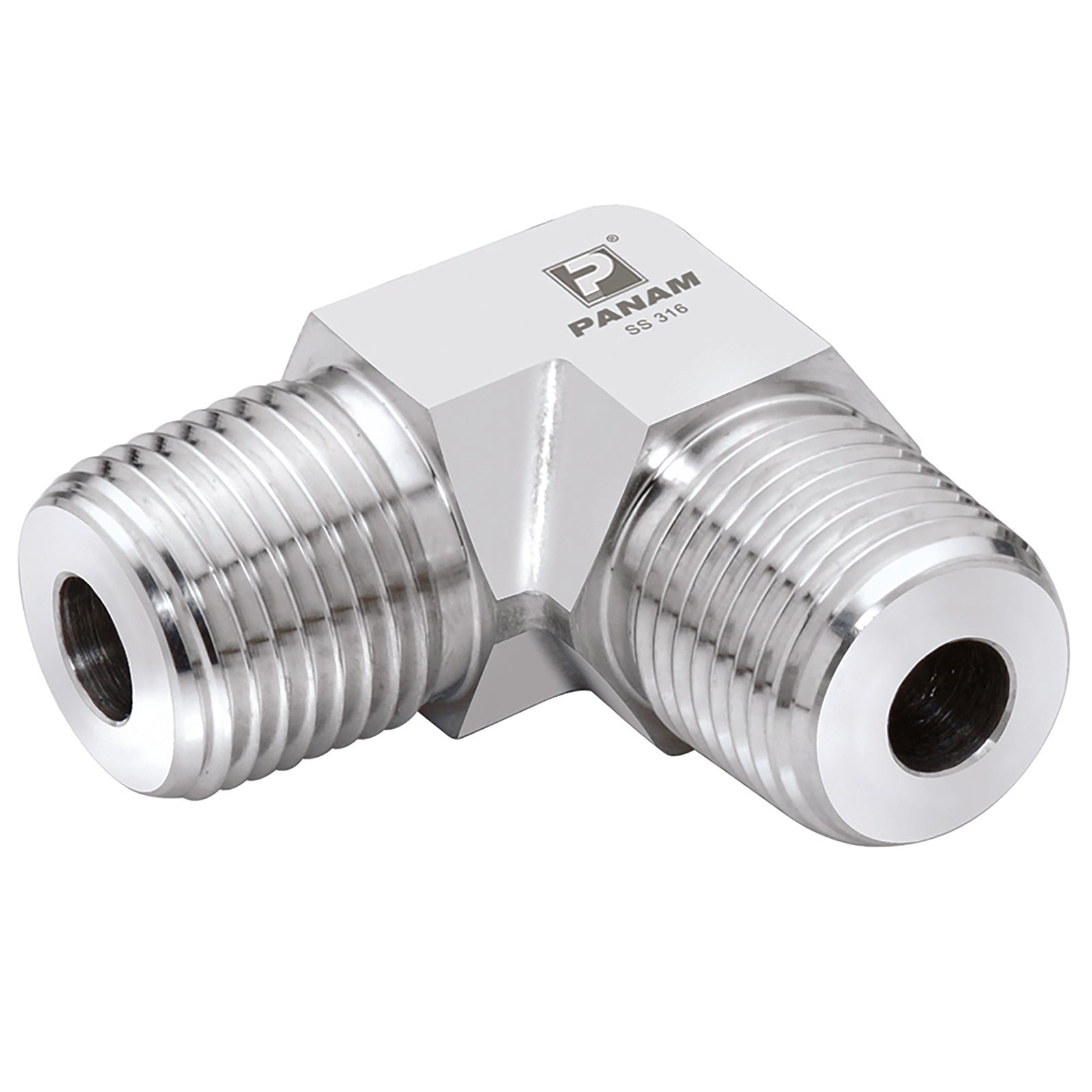Panam 2N-E-MM-10K - 1/8" Npt X 1/8" Npt Elbow