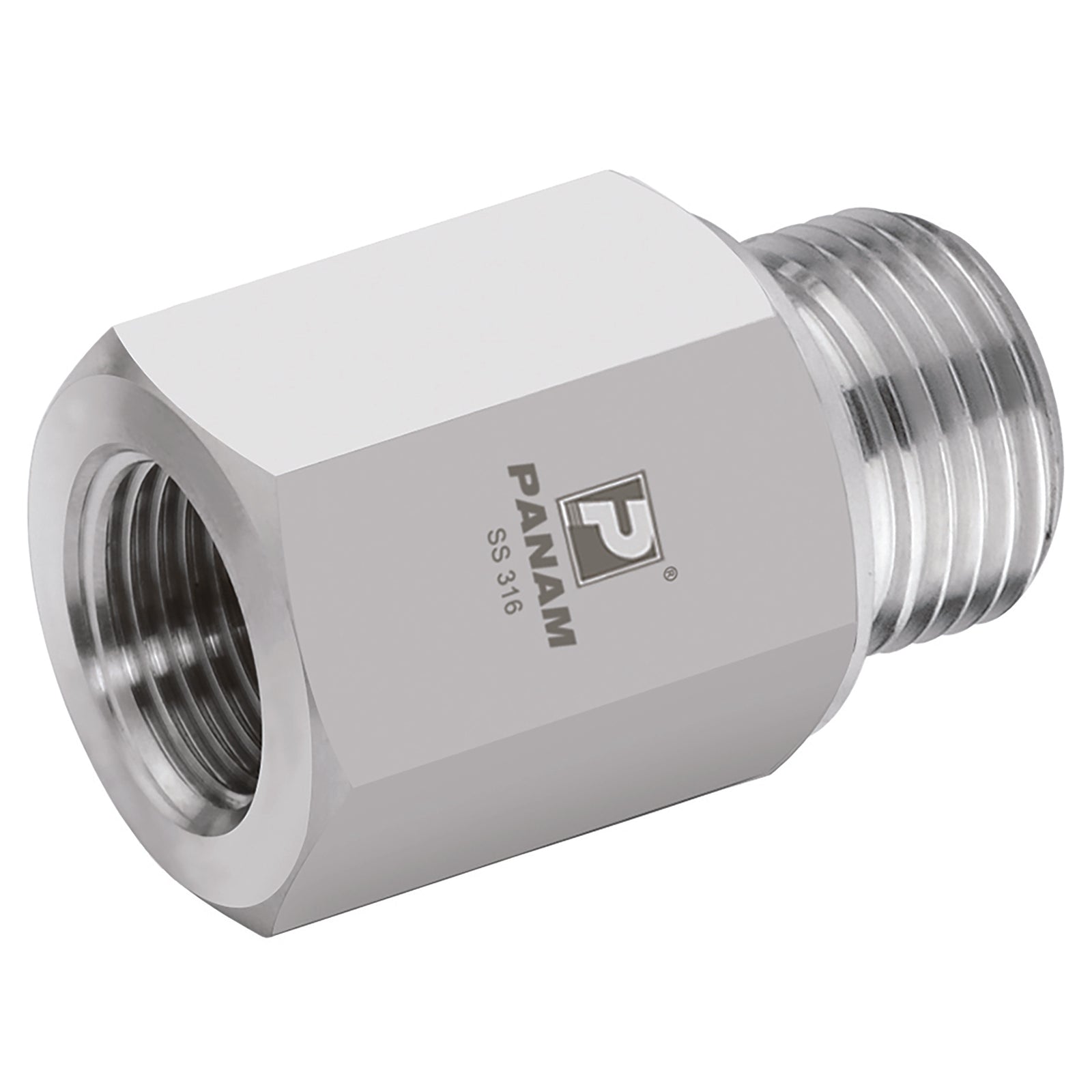 Panam 16G-8G-MF-B-10K - 1" BSP X 1/2" BSP Male/Female