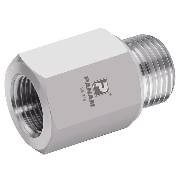 1" BSP x 1/2" BSP Male/Female; 16G-8G-MF-B-10K product image by Panam