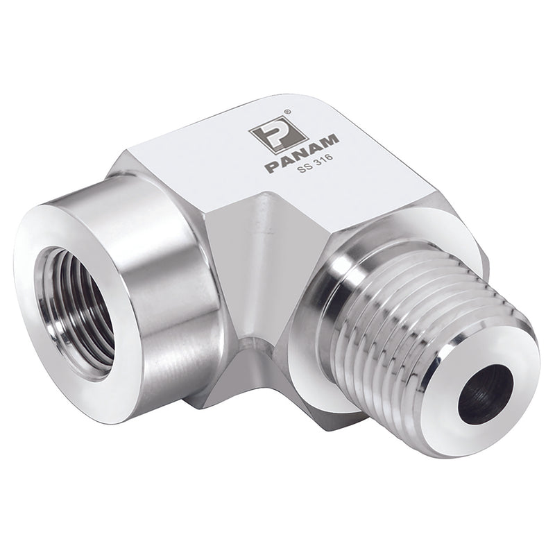 1" NPT x 1" NPT Elbow; 16N-E-MF-10K product image by Panam