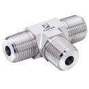 1" NPT Tee; 16N-T-MM-10K product image by Panam