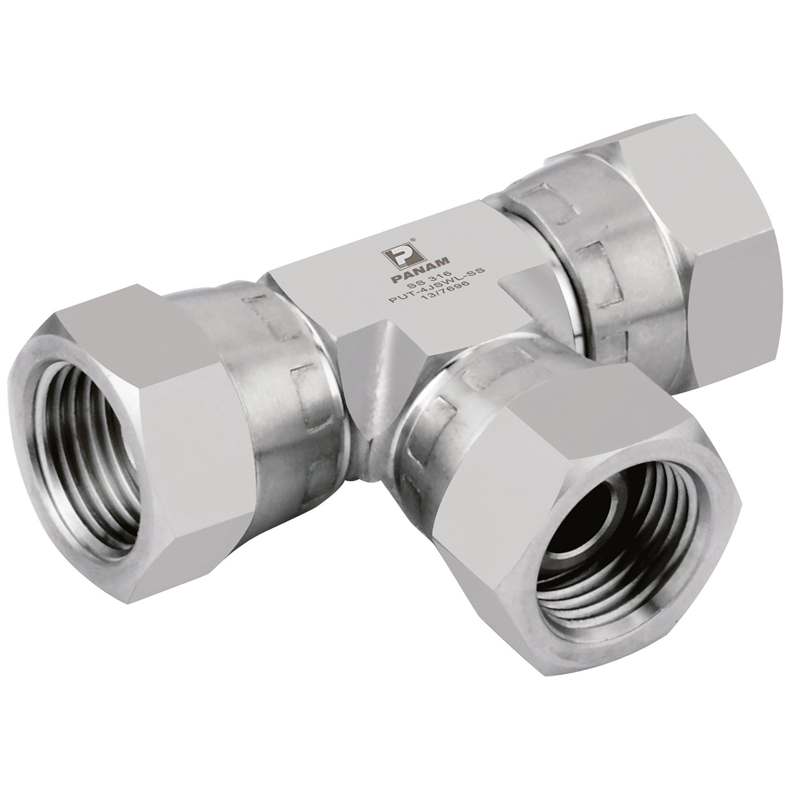 Panam 4G-T-FF-10K - 1/4" BSP Tee