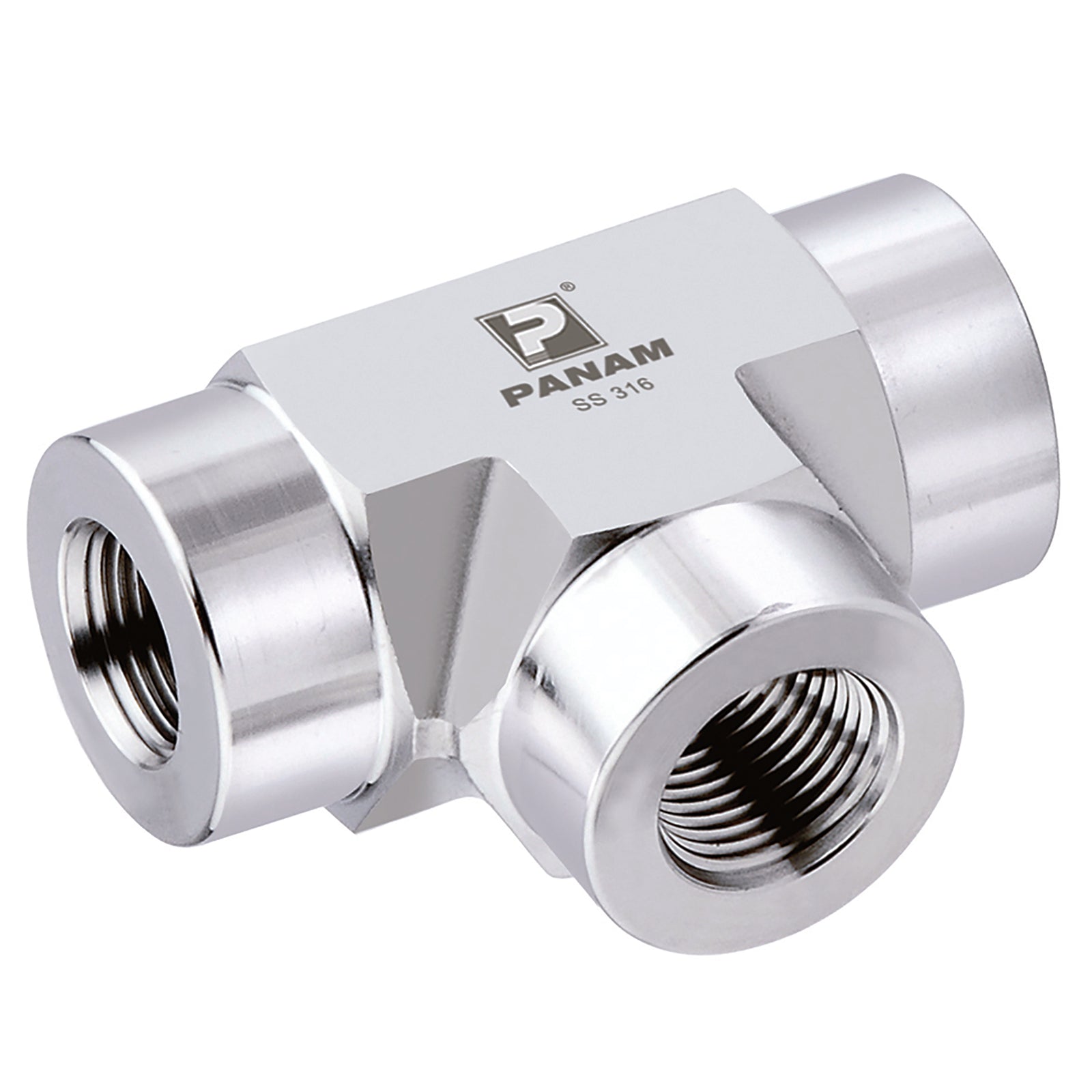 Panam 4N-T-10K - 1/4" Npt Tee