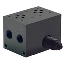 CETOP 3 4 ST MANIFOLD STEEL C/W PRV; CM3-4G-ADJ product image by Amera