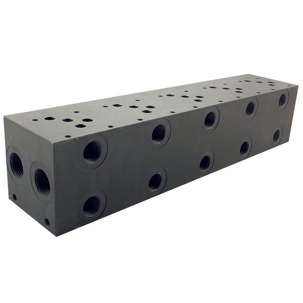 CETOP 5 2 STATION MANIFOLD STEEL; CM5-2G product image by Amera
