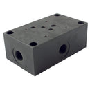 CETOP 5 SUBPLATE 1/2" BSP SIDE ENTRY; CSP-05 product image by Amera