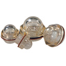 1" BSP Male DomeOil Level Sight Glass With Reflector; K560842100 product image by LHA
