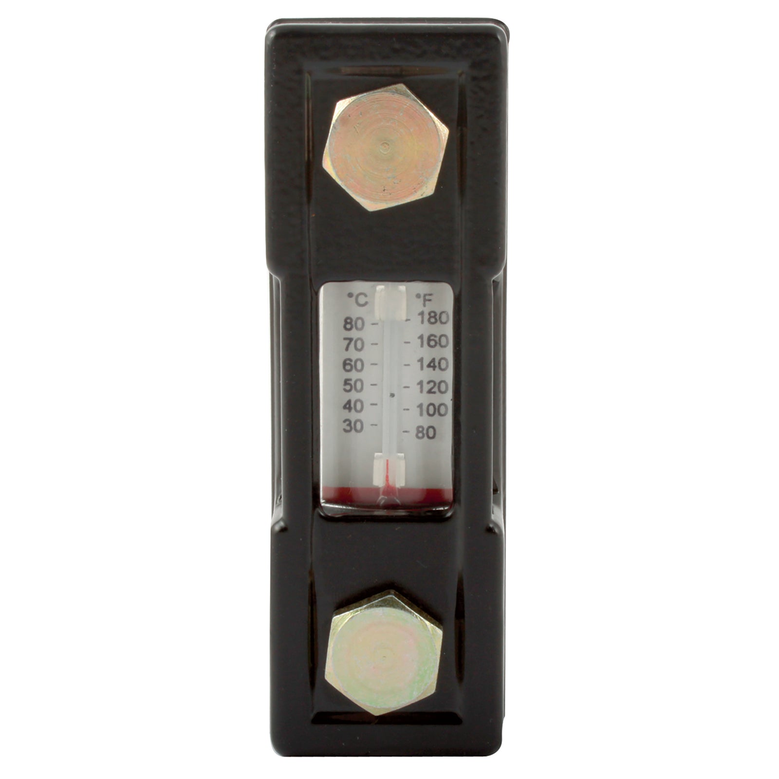 LHA FLTGS-254-10 - 254mm Centres Fluid Level Gauge With Thermometer