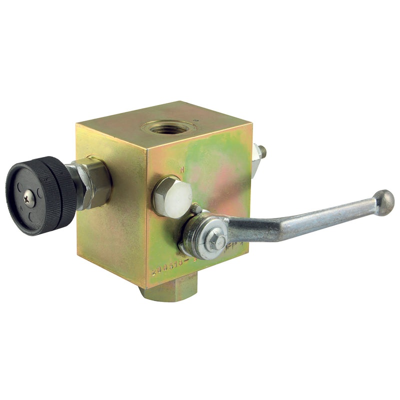 Accumulator Safety Block 1/2" BSP Parallel; ECA12-01-L-N product image by Parker OLAER