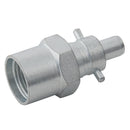 FT Pro TAP38F - 3/8" BSPP Female Twist-Air Plug Halves Non-Swivel