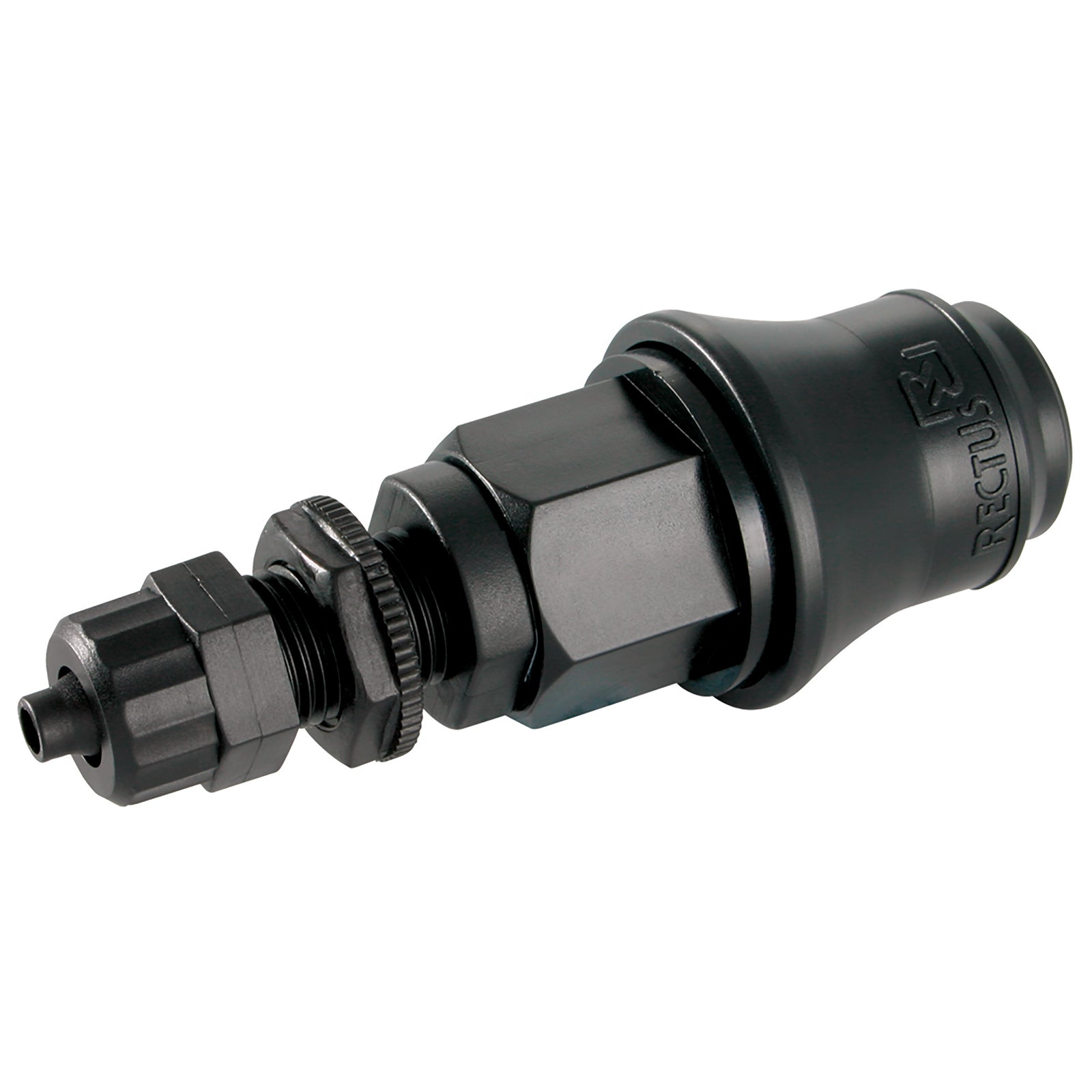 Parker Rectus 21KBKS06DPX - 6X4mm Bulkhead H.C. Pom Socket