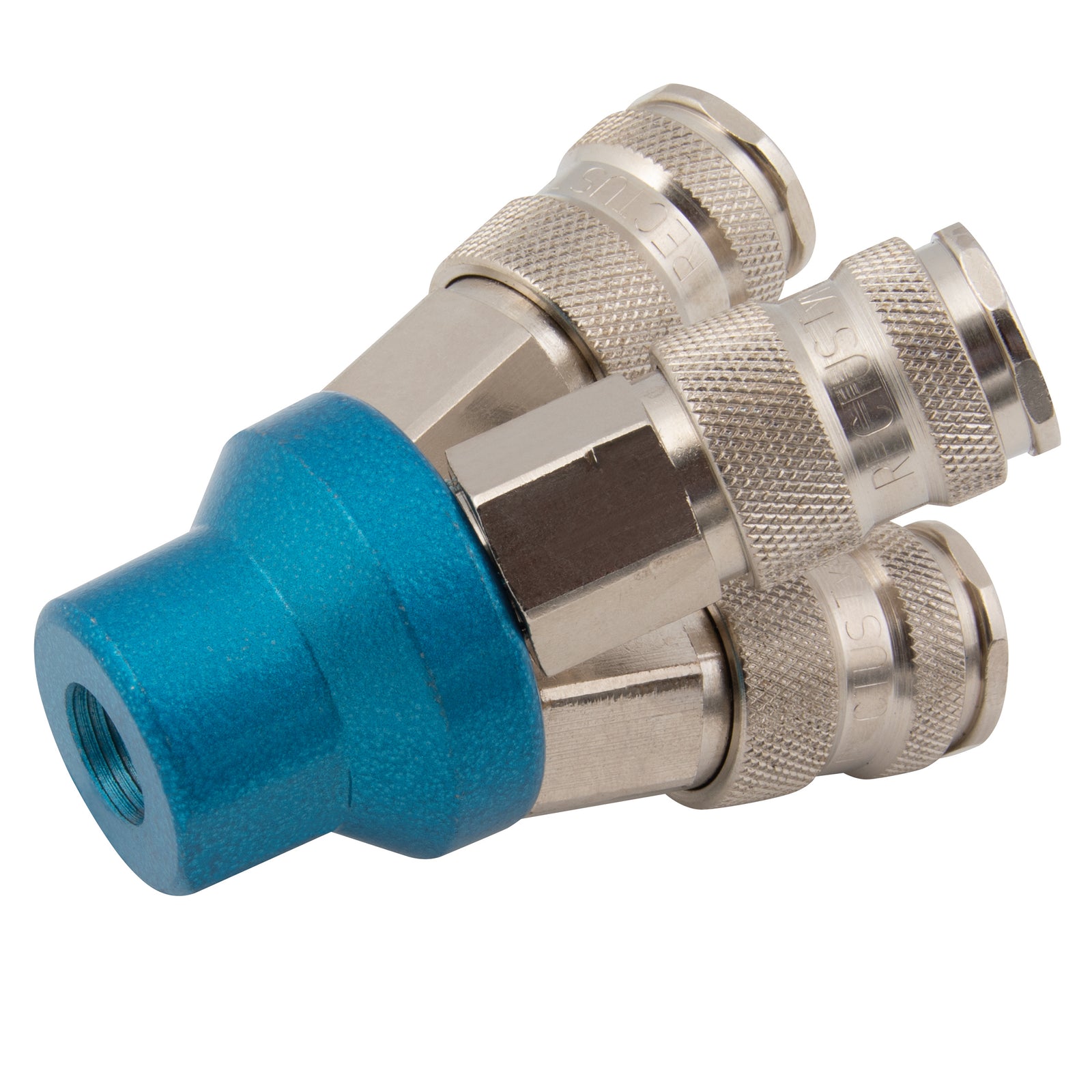 Parker Rectus M3-25 - 1/4" BSPP Female Triple Outlet Connector