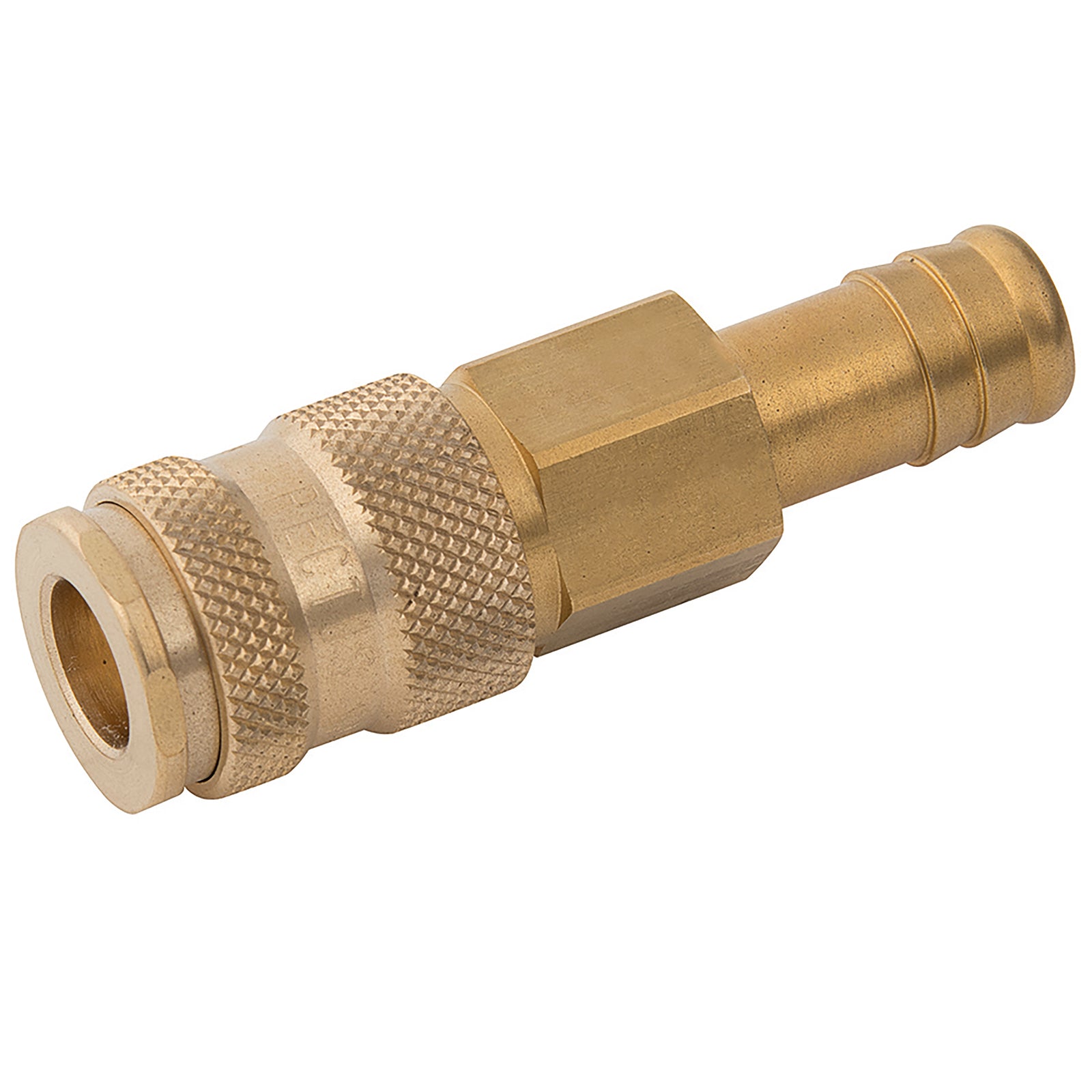 Parker Rectus 25KBTF08BPX - 08mm Hosetail Coupling Ds Brass
