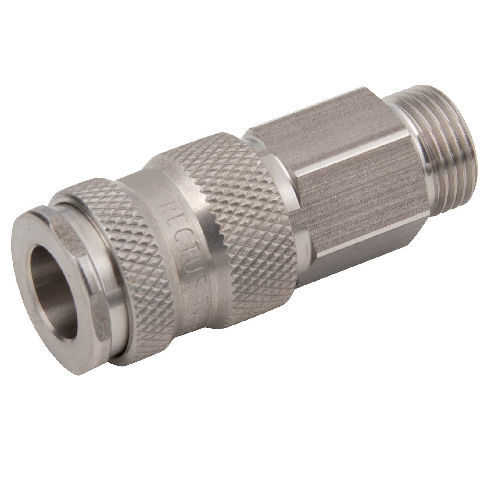 Parker Rectus 25KAAW17RVX - 3/8" BSPP Male Coupling