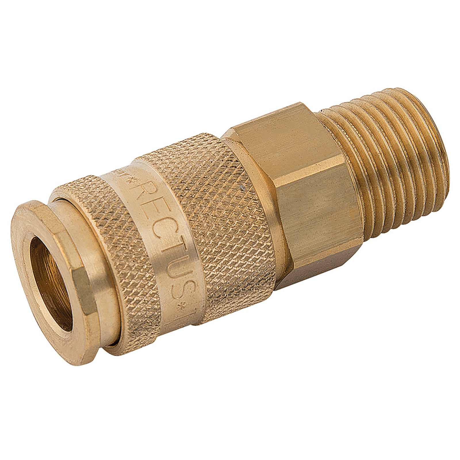 Parker Rectus 27KBAK21BPX - 1/2" BSPT Male Coupling