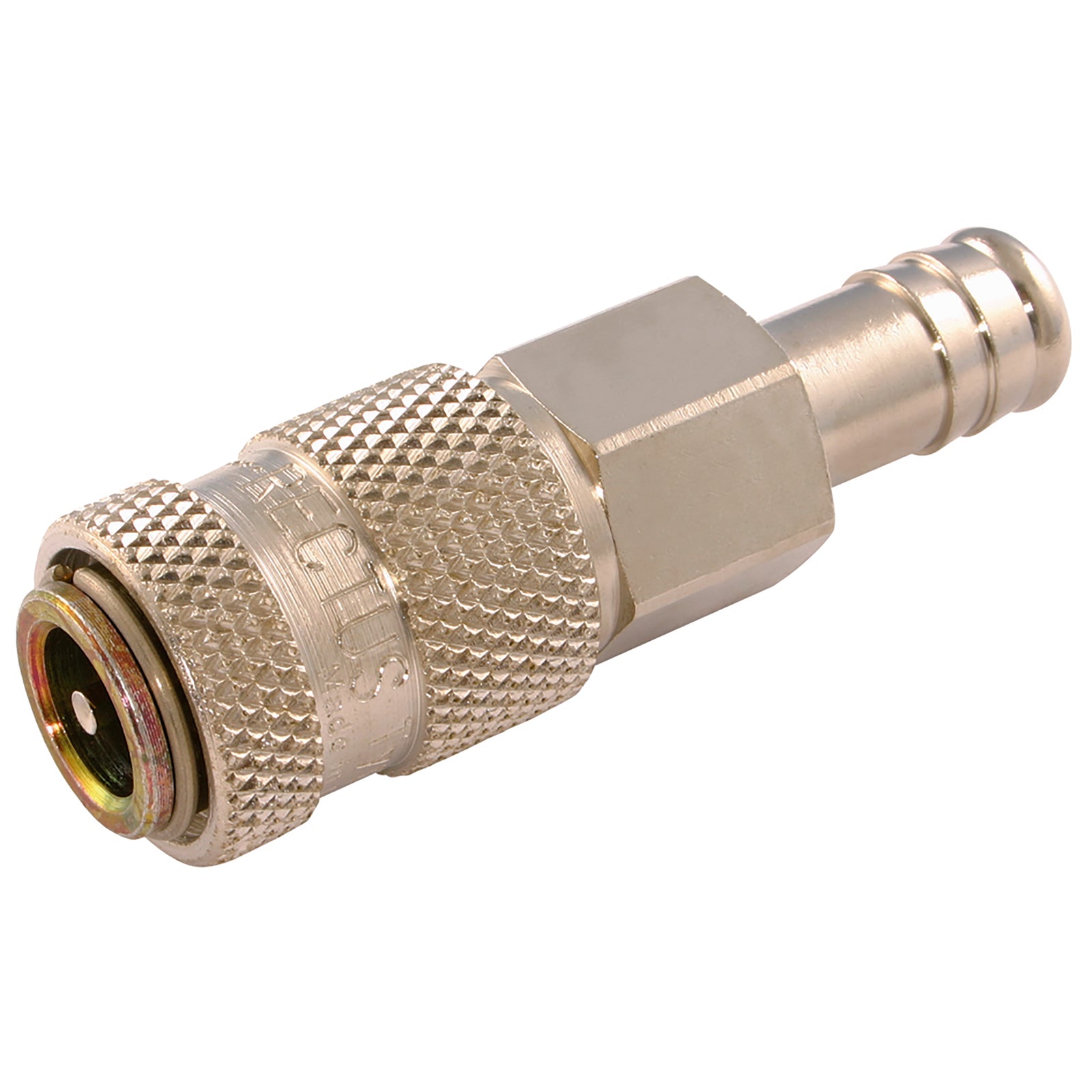 Parker Rectus 52KBTF11SPN - 11mm Hosetail Coupling Brass Nickel