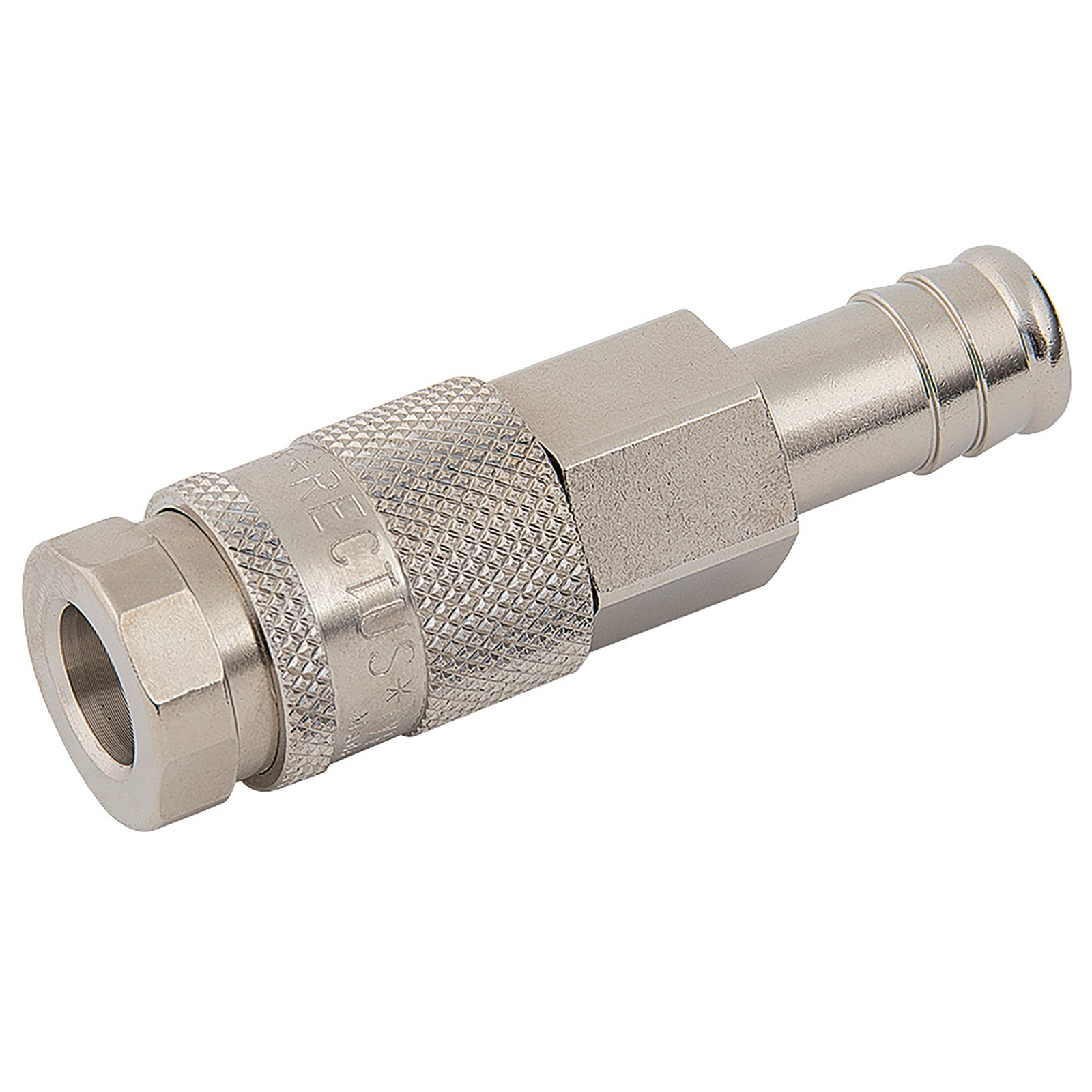 Parker Rectus 95KSTF09BPN - 09mm Hose Tail Coupling Brass Nickel