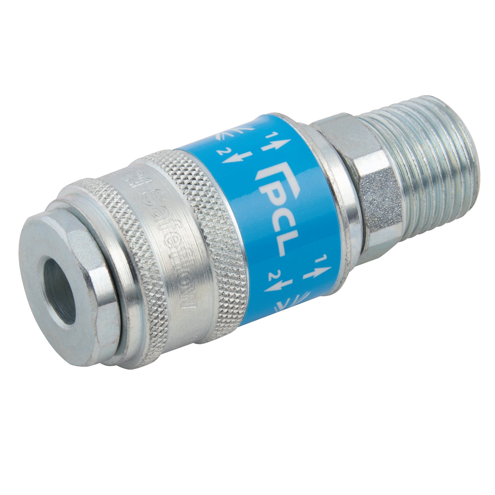 PCL SC21CM - 1/4" BSPT Male Safety Coupling