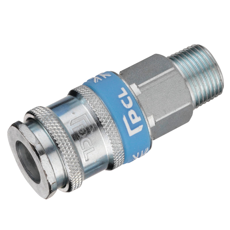 3/8" BSPT Male Coupling; AC71EM product image by PCL
