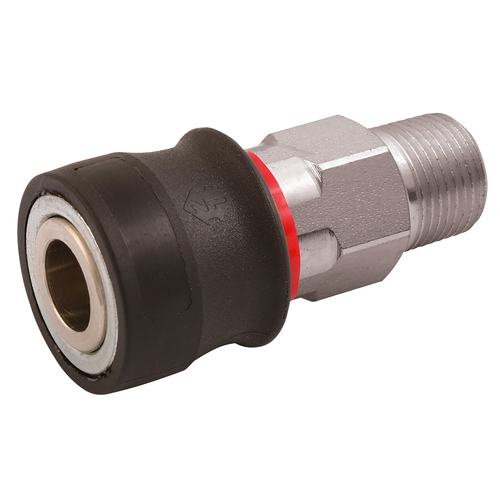 PCL AS71JM - 1/2" BSPT Male Safety Coupling