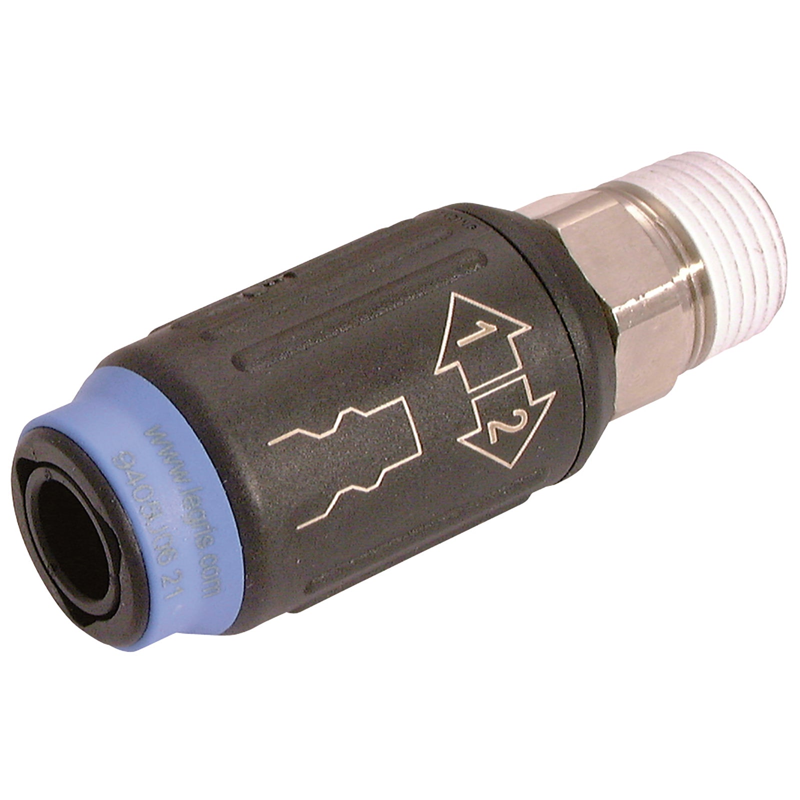 Parker Legris LE-9405U06 17 17 3/8" Male BSPT Coupling