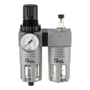 PCL ATCFRL6 - 1/4" BSPP Female Filter + Regulator + Lubricator