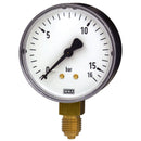 Wika WG40-18B-2BAR - 0-2 Bar 40mm 1/8"BSPP Bott Abs Gauge