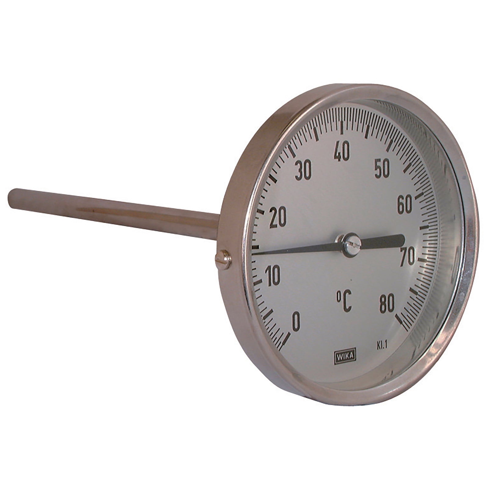 Wika WTG63160-120 - 0-120 Deg Bi-Metallic Thermometer