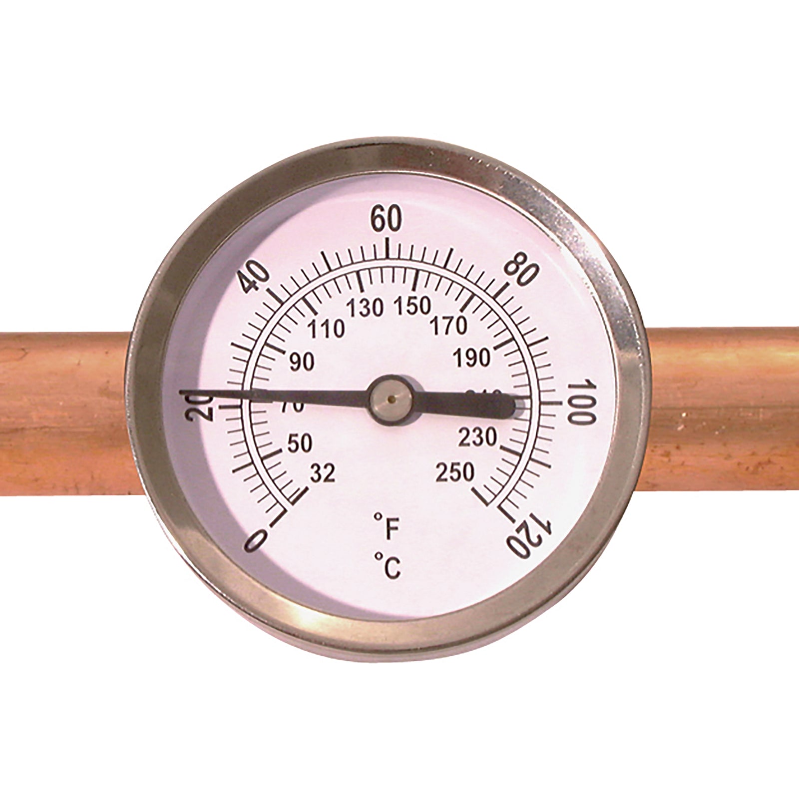 ETI 800-951 - 0To+120°C Dial Pipe Thermometer
