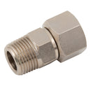 FT Pro 2110-18 - 1/8" BSPT Male X 1/8" BSPT Female Equal Swivel Connector