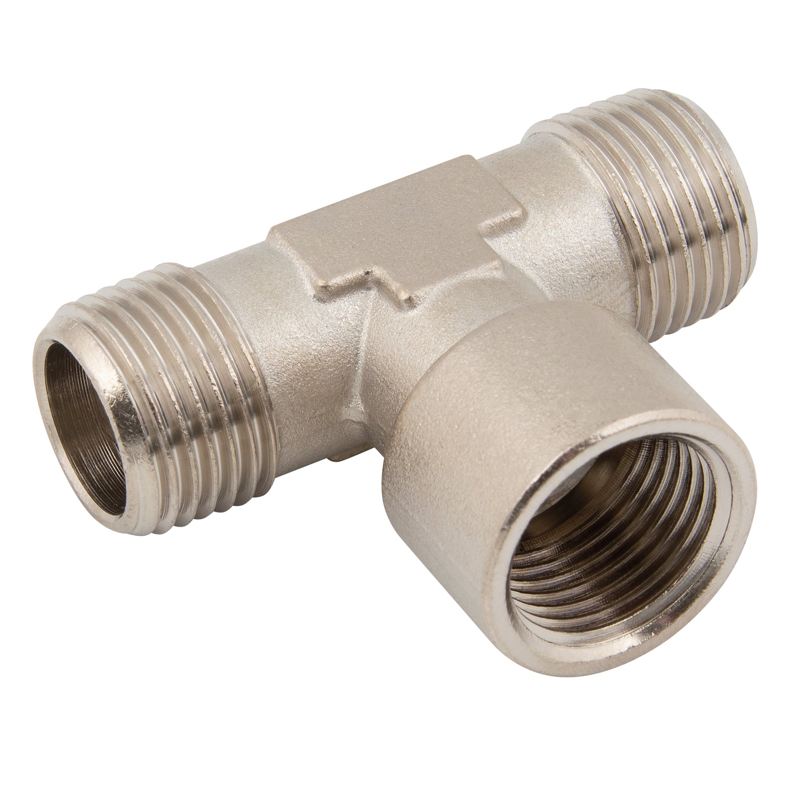 FT Pro TC13 - 1/4" BSPT Male X 1/4" BSPT Female Equal Tee