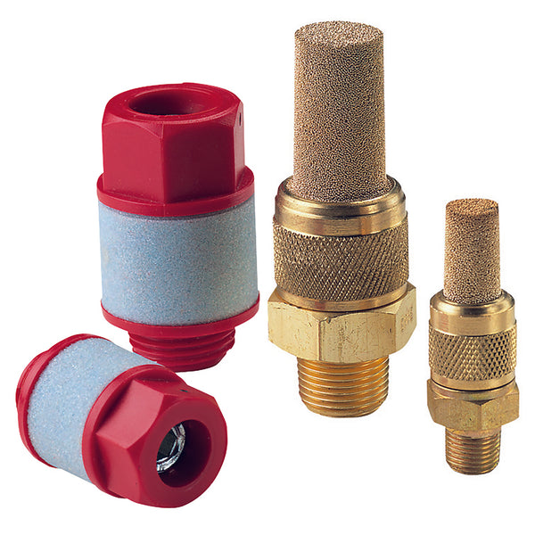 1/2" BSPP EXHAUST FLOW REGUL/SILENCER; T20C4800 product image by IMI Norgren