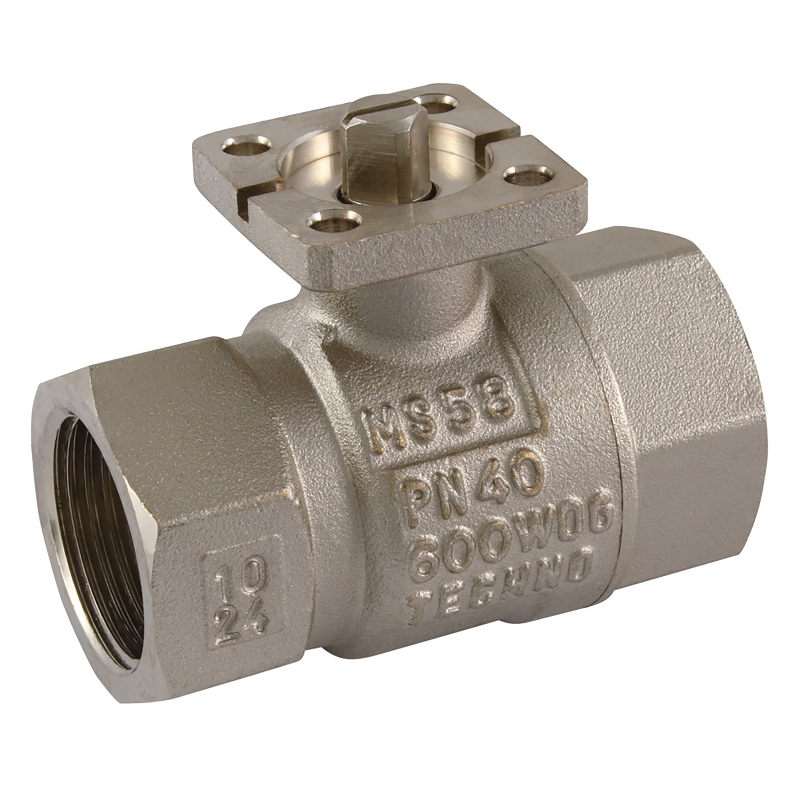 FT Pro LV4500-12 - 1/2" BSPP Brass Ball Valve Brass