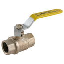 Centreglow EPS-101420 - 1" BSPP Brass Ball Valve Lever Handle Yell Handle