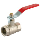 Centreglow BVNA-14 - 1/4"BSPf Brassniplated Red Handle