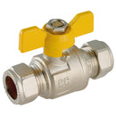 FT Pro EPS-102420 - 15 mm OD Brass Ball Valve Yell Handle Wras
