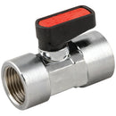 Aignep 6300-14 - 1/4"BSPf BSPP Brass Ball Valve Gas Mini