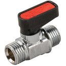 Aignep 6420-18-14 - 1/8"BSPm X 1/4"BSPm Brass Ball Valve Gas Mini