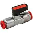 Aignep 6560-8 - 8mm OD Push-In Brass Ball Valve