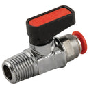 Aignep 6570-18-6 - 1/8"BSPT X 6mm OD Brass Ball Valve