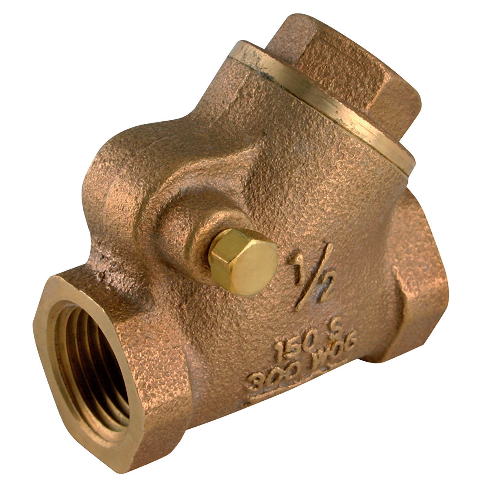 FT Pro CVBZ384-112 - 1.1/2"BSPT Fxf Bz Swing Check Valve