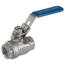 Haitima BV2NP-38 - 3/8" Npt 316 Ss Ball Valve 2Piece Ptfe Seal
