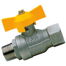 ITAP BV74-14 - 1/4" BSPP Brass Ball Valve T Handle