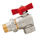 ITAP IT298-34 - 3/4" BSPP M/F Brass Ball Valve Full Flow