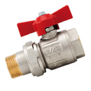 1.1/2"BSP MALE/FEM M/FOLD BALL VALVE; IT098-112 product image by ITAP