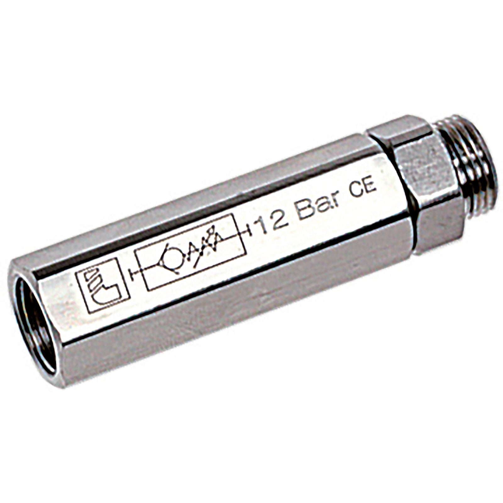 Parker Legris LE-7931 13 13 13 13 Adj Check Valve Supply Ver M/F BSPP 1/4